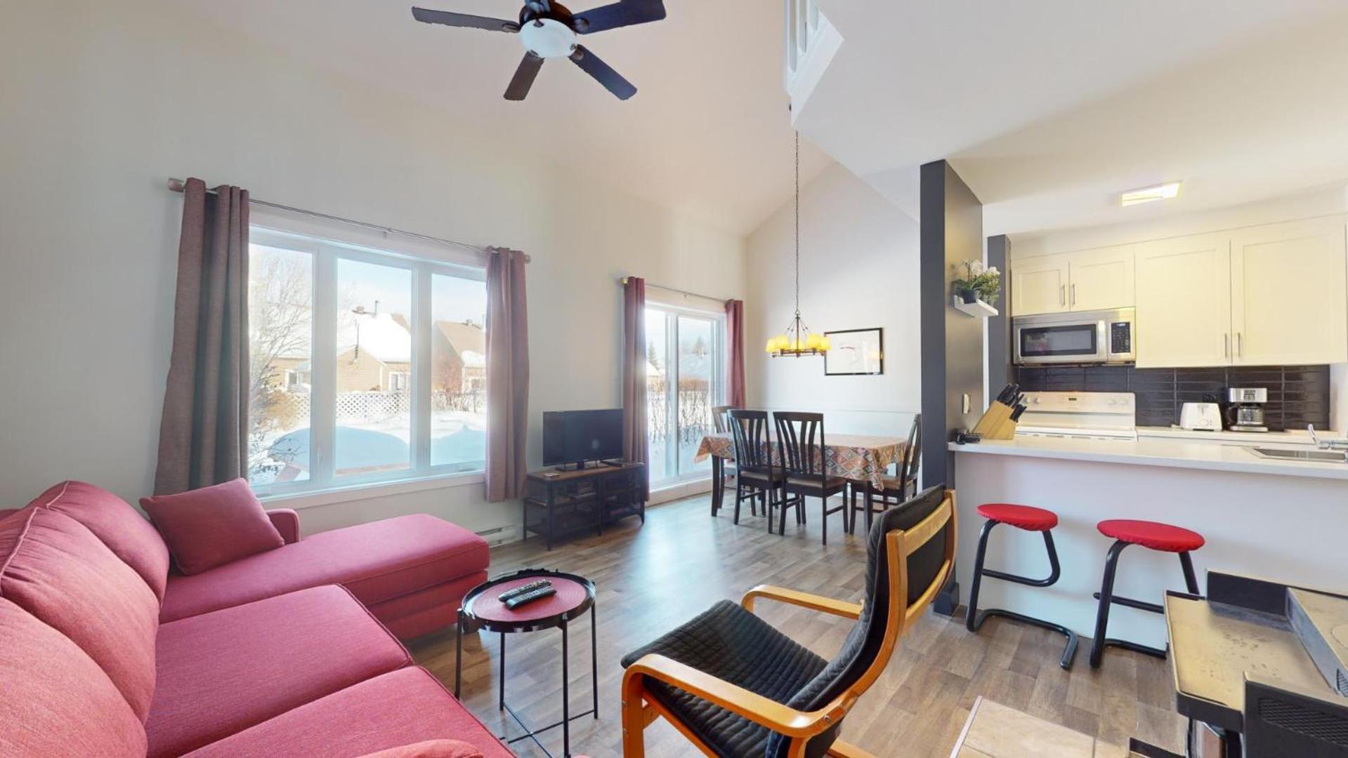 Hebergement Mont-Ste-Anne Condos Beaupré Værelse billede